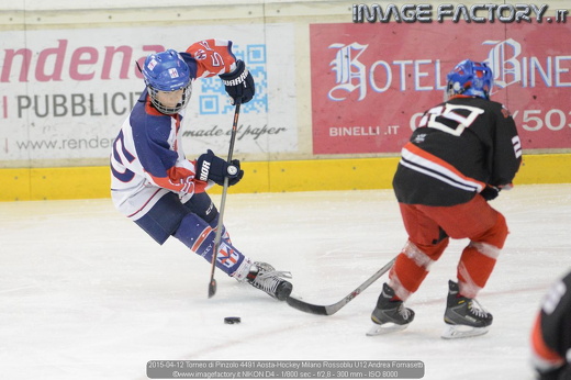2015-04-12 Torneo di Pinzolo 4491 Aosta-Hockey Milano Rossoblu U12 Andrea Fornasetti